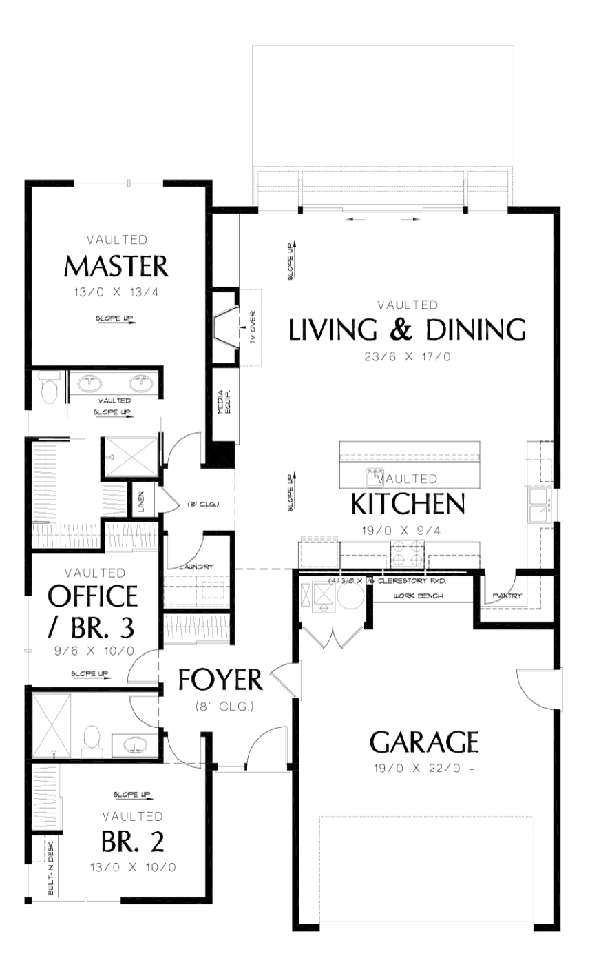 Modern Floor Plan