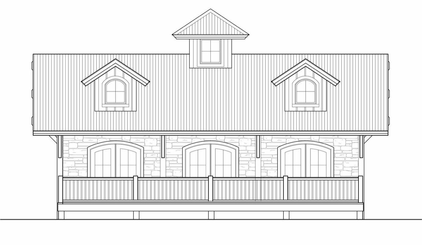 Mackaye Shelter elevation