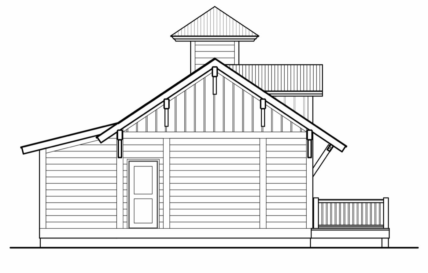 Mackaye Shelter elevation