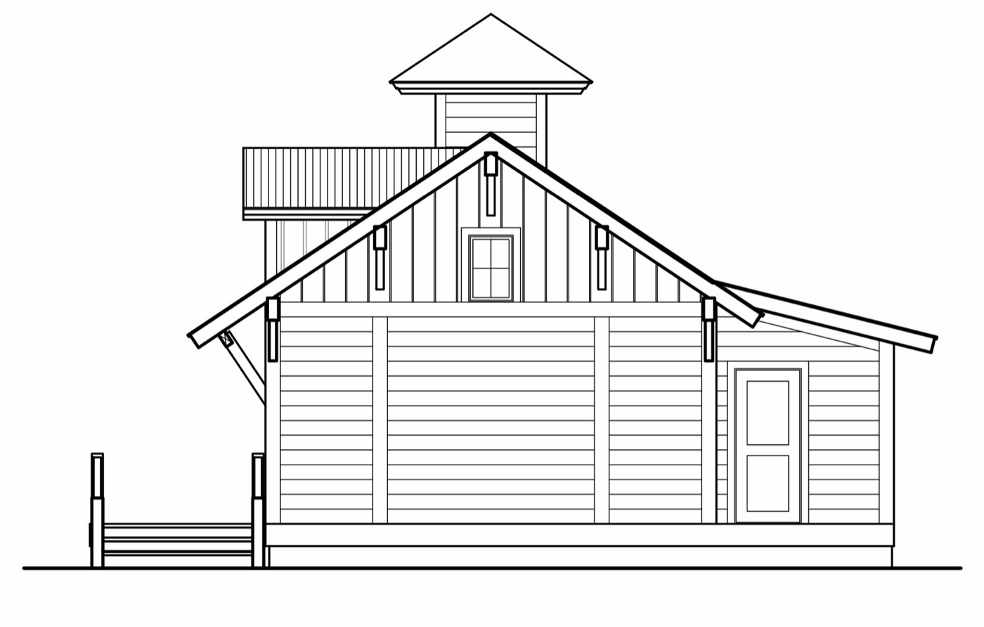 Mackaye Shelter elevation